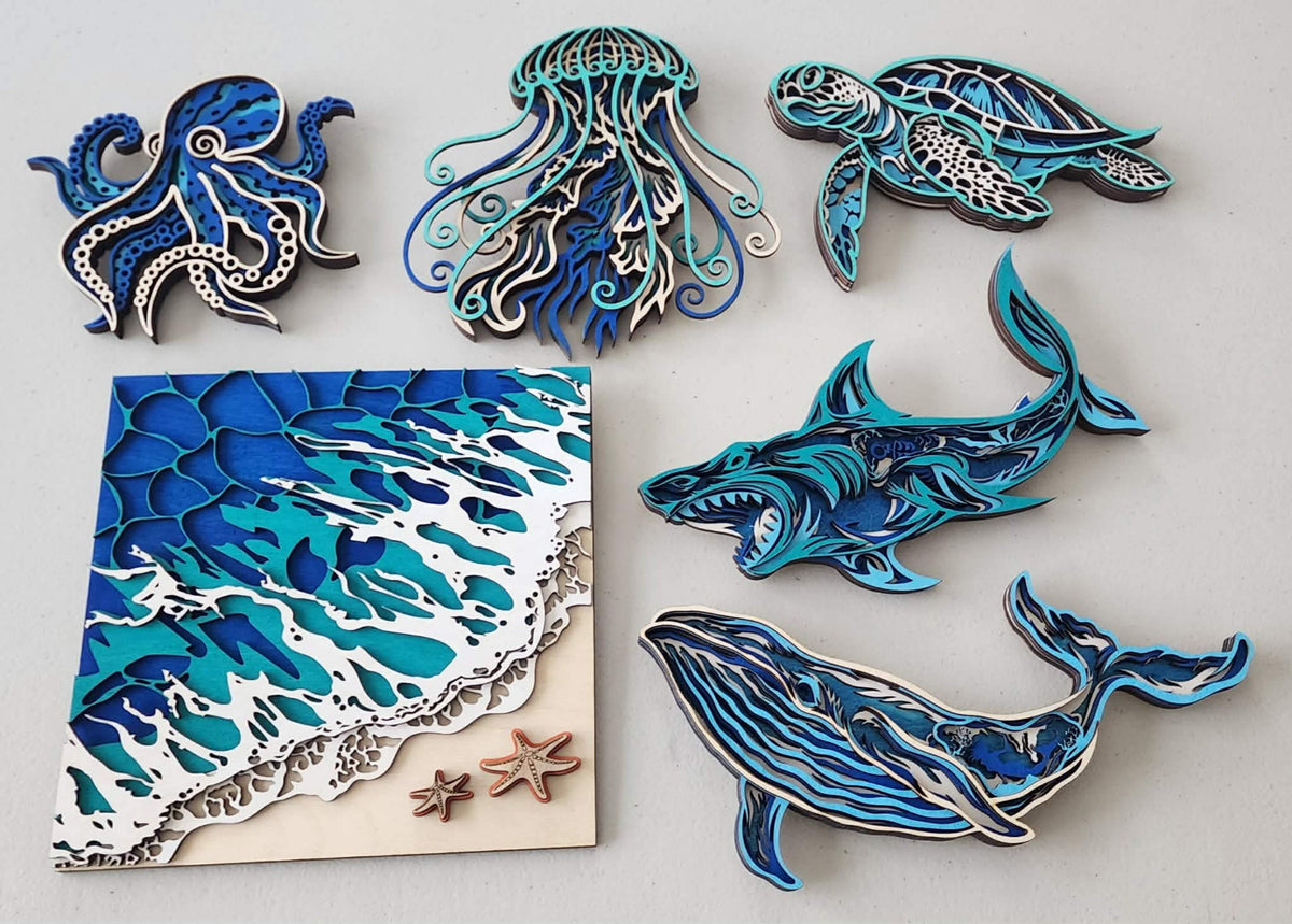 Ocean & Sea Life Wall Art