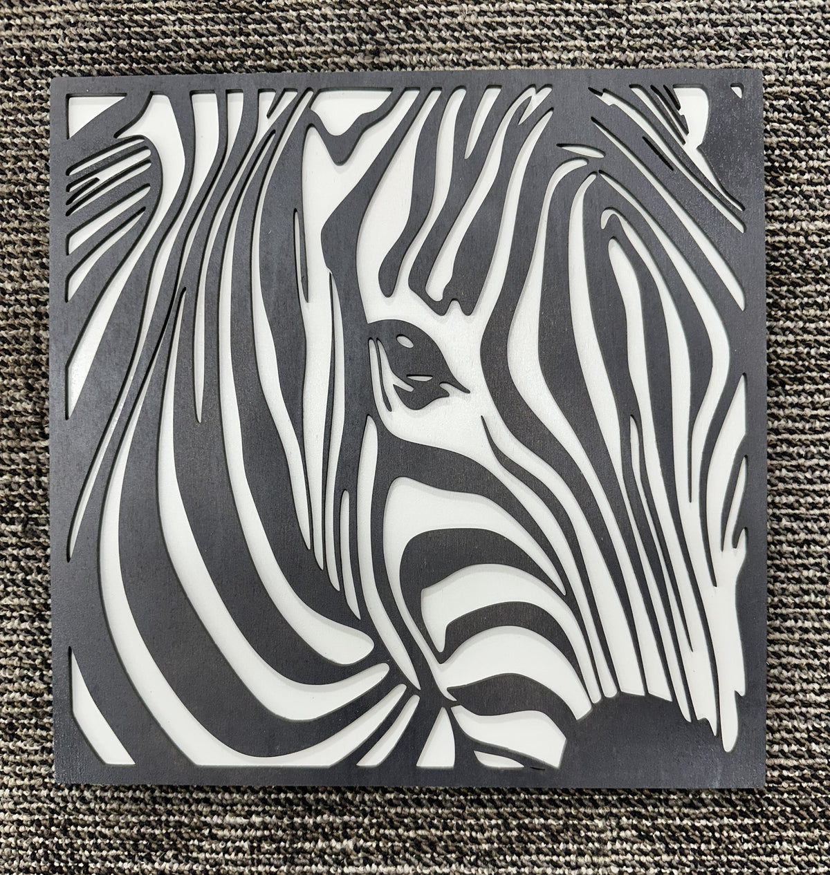 Zebra face