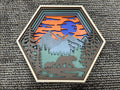 Multi-layered hexagon shaped wildlife pieces - 4 options available