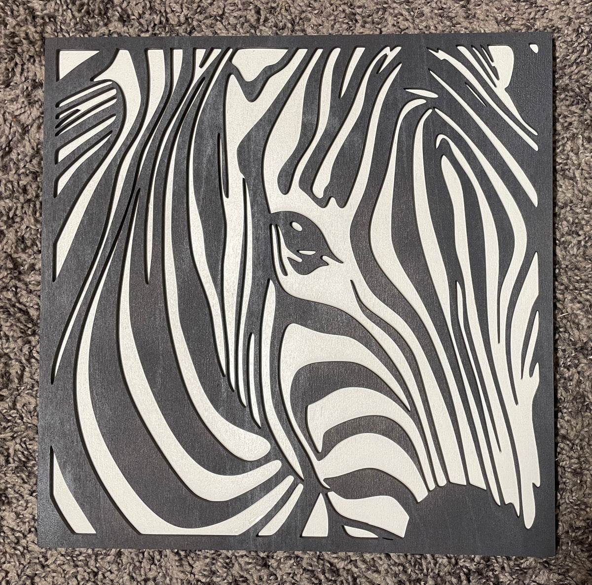 Zebra face